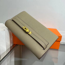 画像をギャラリービューアに読み込む, Leather Kelli to Go Long Wallet Girls Clutch Bag Luxury Shoulder Bag