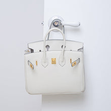 Load image into Gallery viewer, Top Grain Leather Inspired Berkin Handbag Golden Hardware | Automatic 20% OFF at Checkout