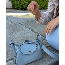 Load image into Gallery viewer, Top Grain Leather Inspired Lindi Bag Gold Hardware