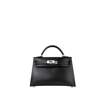 Load image into Gallery viewer, Inspired Mini Black Kelly Bag 19 | Hermes Mini Kelly Purse