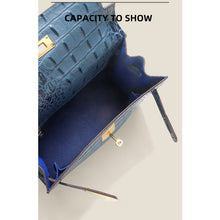 Load image into Gallery viewer, Crocodile Embossed Leather Inspired Kelli Bag