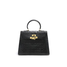 Load image into Gallery viewer, Crocodile Embossed Leather Inspired Kelli Bag