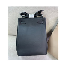 Load image into Gallery viewer, Leather Bucket Bag with Crossbody Strap - POPSEWING®