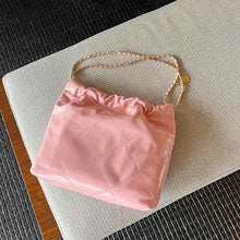 Load image into Gallery viewer, Top Grain Leather Slouchy Chain Bag for Women