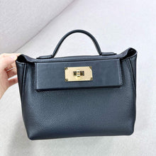 Load image into Gallery viewer, Black Leather Handbag for Women - POPSEWING®