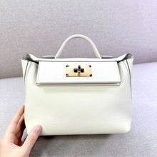 Load image into Gallery viewer, Inspired Mini 24/24 Bag Gold Evercolor and Swift Gold Hardware