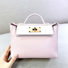 Load image into Gallery viewer, Inspired Mini 24/24 Bag Gold Evercolor and Swift Gold Hardware
