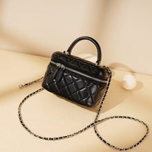 Load image into Gallery viewer, Leather Quilting Mini Box Chain Bag