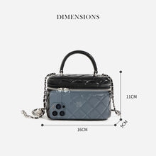 Load image into Gallery viewer, Leather Quilting Mini Box Chain Bag