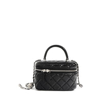 Load image into Gallery viewer, Leather Quilting Mini Box Chain Bag