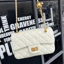 Load image into Gallery viewer, Chain Bag Texture Lamb Leather Bag Women Sling Crossbody Bag