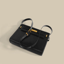 Load image into Gallery viewer, Leather Inspired Designer City Shoulder Bag