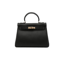 Load image into Gallery viewer, Designer Luxury Handbag | Inspired Kelly in Black - POPSEWING™