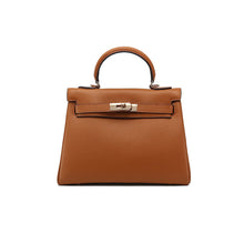 Load image into Gallery viewer, Designer Luxury Handbag | Inspired Kelly in Brown - POPSEWING™