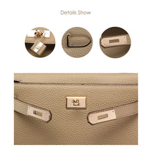Load image into Gallery viewer, Designer Luxury Handbag | Top Grain Genuine Leather Bag - POPSEWING™