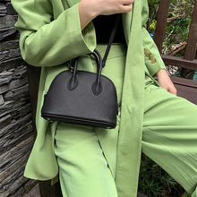Load image into Gallery viewer, Black Leather Handbag Crossbody Bag for Women