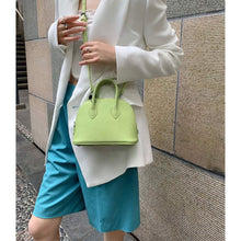 Load image into Gallery viewer, Light Green Mini Handbag for Women | Leather Crossbody Bag