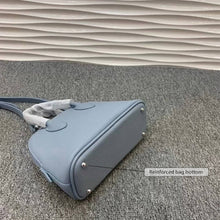 Load image into Gallery viewer, Top Grain Leather Mini Bowling Handbag