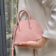 Load image into Gallery viewer, Mini Leather Handbag for Women | Pink Small Top Handle Bag - POPSEWING®