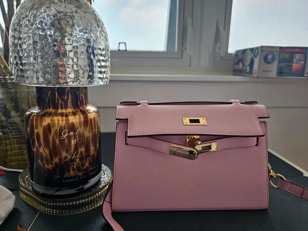 Leather Inspired Kelli Clutch for Women