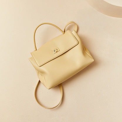Soft Leather Square Bag Women Handbag