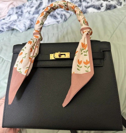 Top Grain Leather Epsom Inspired Kelli Handbag
