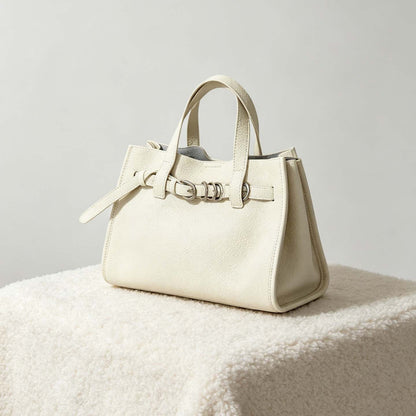 Togo Leather Tote Bag Minimalist Handbag Crossbody Bag