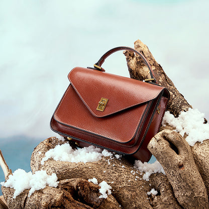 Vegetable Tanned Leather Handbags for Women