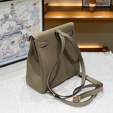 Load image into Gallery viewer, Top Grain Leather Inspired Kelly Backpack
