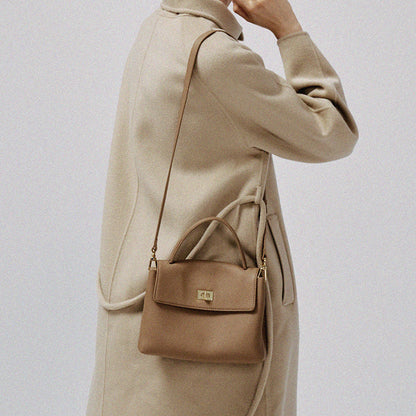 Togo Leather Square Bag Women Handbag