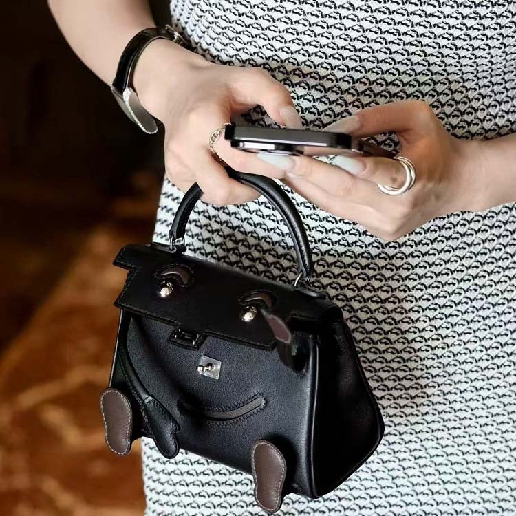 Inspired Kelli Doll Bag Genuine Leather Mini Crossbody Millennium Style Handbag