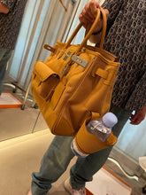 Load image into Gallery viewer, Inspired Limited Edition Berkin Cargo 35cm Canvas Swift Leather Handbags
