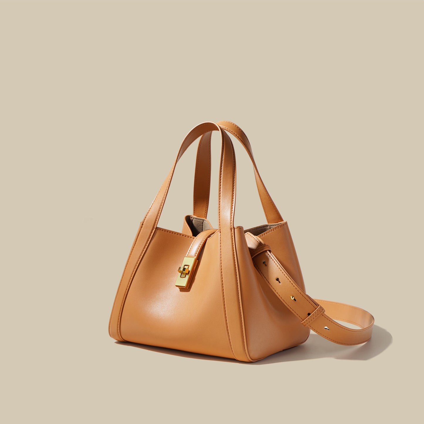 Clearance Sale | Leather Handbag for Woman with Detachable and Adjustable Strap