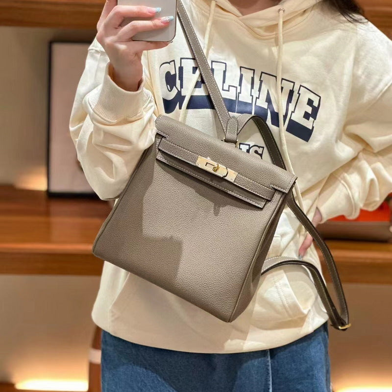 Top Grain Leather Inspired Kelli Backpack