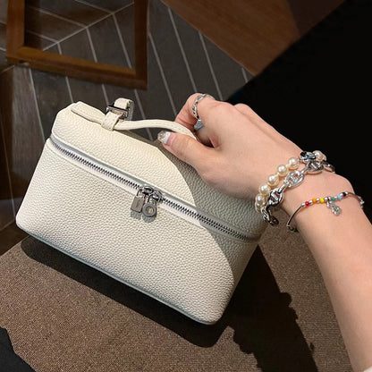 Top Grain Leather Inspired LP19 Extra Pocket Pouch Handbag