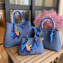 Load image into Gallery viewer, Top Grain Leather Inspired Garden Party Handbag 36cm | Clearance Sale
