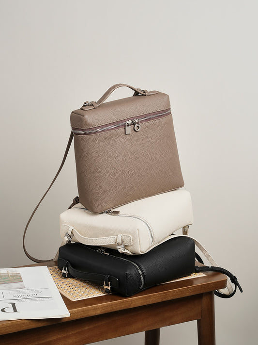 Inspired LP 23 Bag Top Grain Leather Women Travel Backpack Student School Bag