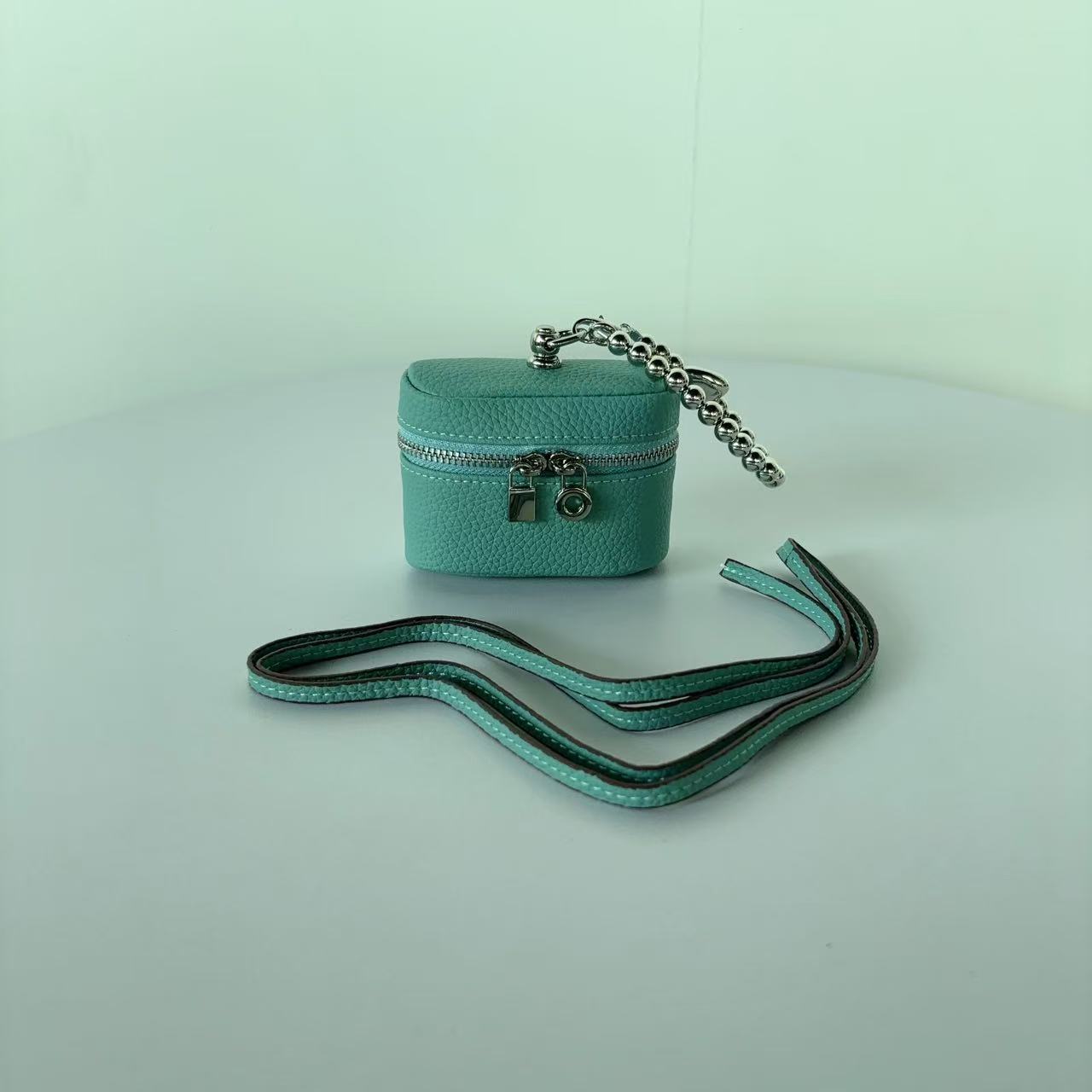 Mini Lipstick Coin Purse for Women | Neck Makeup Bag with Earphone Holder