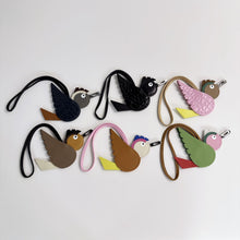 Load image into Gallery viewer, Top Grain Leather Birdy Bag Charm
