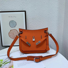 Load image into Gallery viewer, Top Grain Leather Inspired Jypsiere Bag Shoulder Bag Silver Hardware
