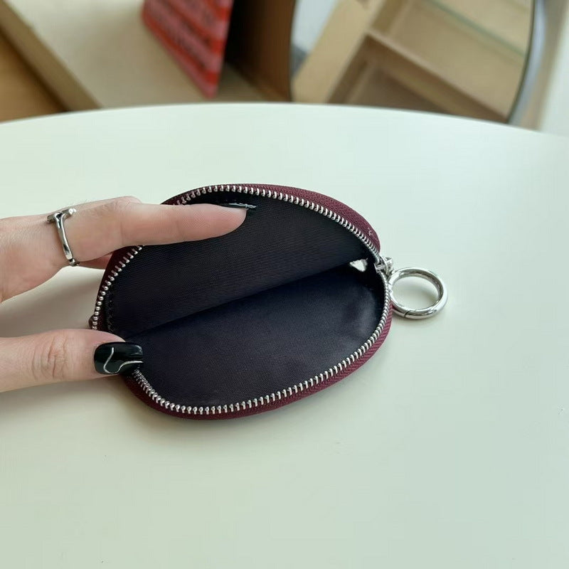 Kitty Coins Purse Lambskin Lipstick Case