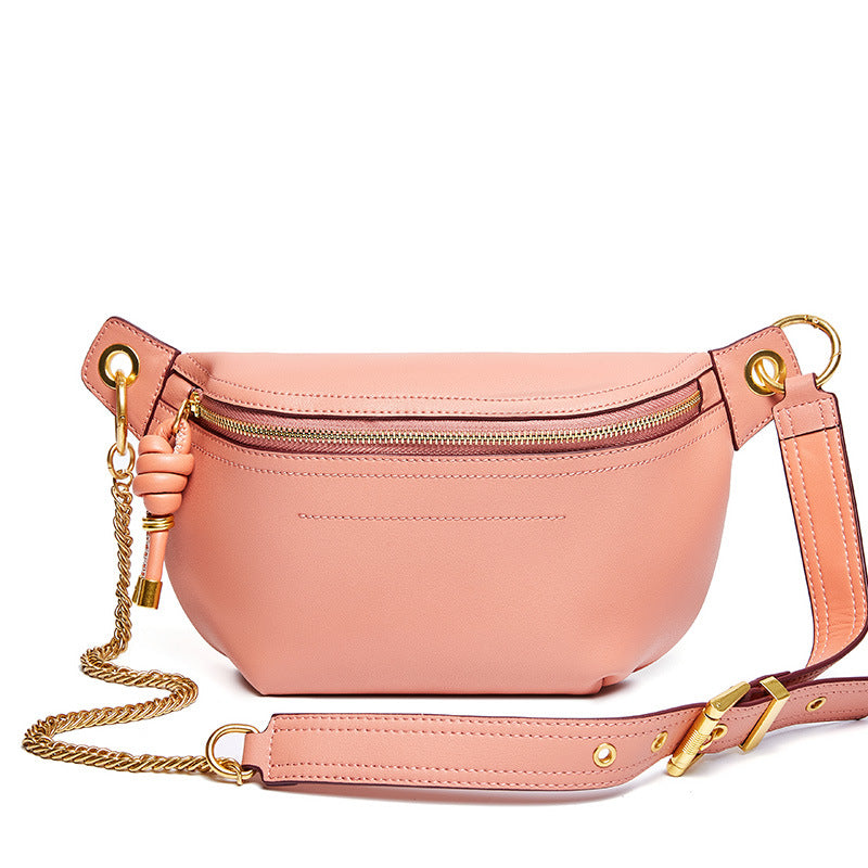 Leather Fanny Pack for Women Sling Bag Belt Bag