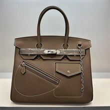 Load image into Gallery viewer, Limited Edition Rock Berkin 30 Top Grain Leather Evercolor Unisex Bag
