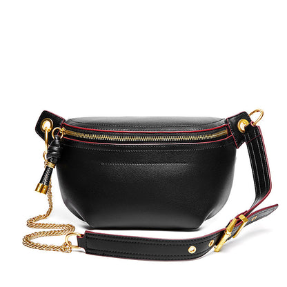 Leather Fanny Pack for Women Sling Bag Belt Bag