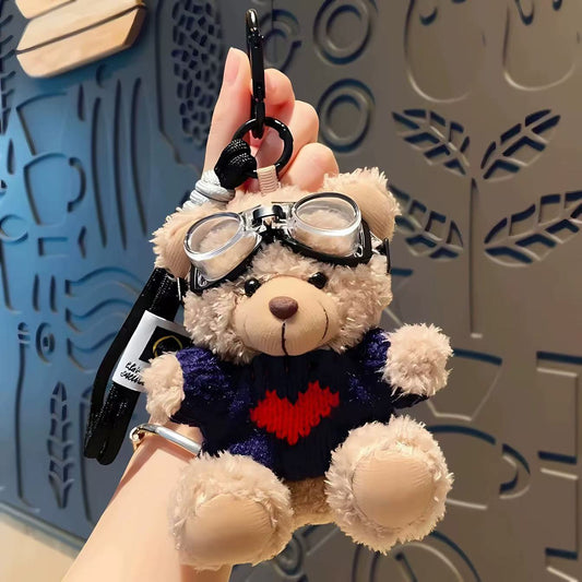 Teddy Bear Bag Charm