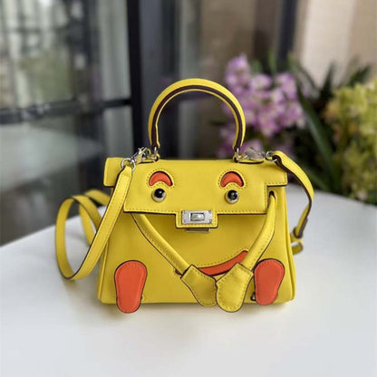 Inspired Kelli Doll Bag Genuine Leather Mini Crossbody Millennium Style Handbag