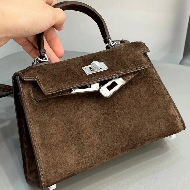 Hermes kelly suede hotsell