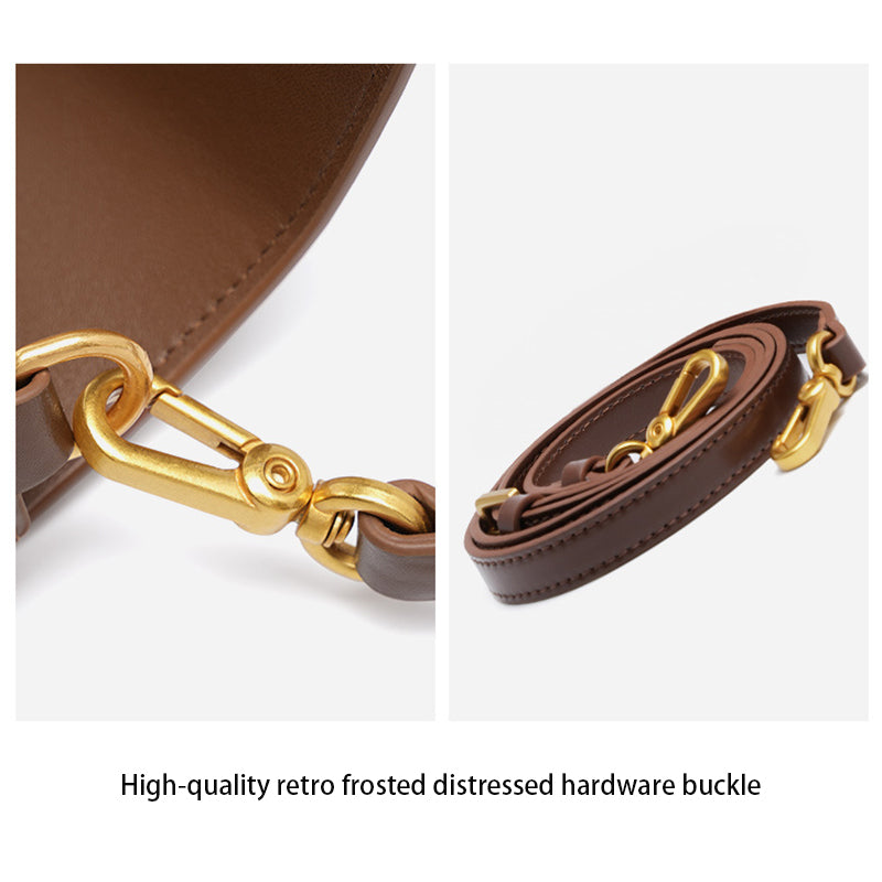 Structured Minimalist Baguette Bag | Come With 2 Straps
