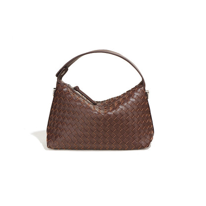 Woven Leather Pillow Bag Handbags for Woman Shoulder Bag