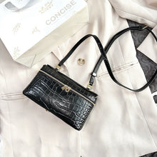 Load image into Gallery viewer, Crocodile Embossed Leather Inspired Extra Pocket Pouch LP19

